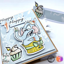 Lade das Bild in den Galerie-Viewer, Schnäppchen - Digistamp "Emils Elefantenparty"