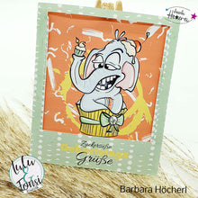 Lade das Bild in den Galerie-Viewer, Schnäppchen - Digistamp "Emils Elefantenparty"