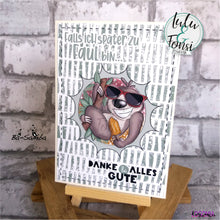 Lade das Bild in den Galerie-Viewer, Digistamp "Faultier Fonsi"