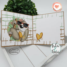 Lade das Bild in den Galerie-Viewer, Digistamp "Faultier Fonsi"