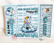 Lade das Bild in den Galerie-Viewer, Digistamp "Willi Wal"