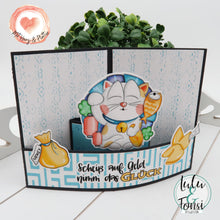 Lade das Bild in den Galerie-Viewer, Gewerbelizenz - Digistamp "Glückskatze"