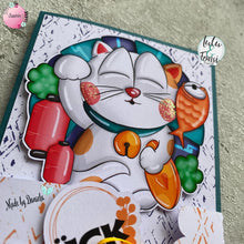 Lade das Bild in den Galerie-Viewer, Digistamp "Glückskatze"