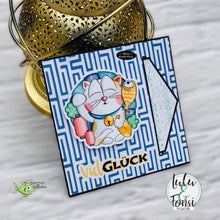 Lade das Bild in den Galerie-Viewer, Digistamp "Glückskatze"