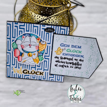 Lade das Bild in den Galerie-Viewer, Digistamp "Glückskatze"