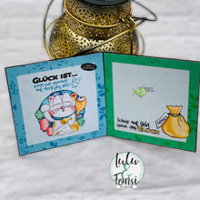 Lade das Bild in den Galerie-Viewer, Digistamp "Glückskatze"