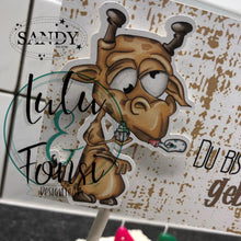 Lade das Bild in den Galerie-Viewer, Digistamp "Gertrud Giraffe"