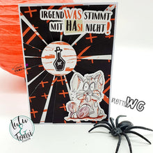 Lade das Bild in den Galerie-Viewer, Schnäppchen - Digistamp "Böses Hasi"