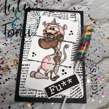 Lade das Bild in den Galerie-Viewer, Digistamp "Leck mich"