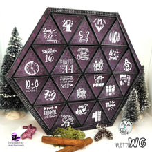 Lade das Bild in den Galerie-Viewer, Schnäppchen - Digistamp "Adventskalender Zahlen"