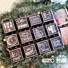 Lade das Bild in den Galerie-Viewer, Schnäppchen - Digistamp "Adventskalender Zahlen"