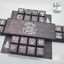 Lade das Bild in den Galerie-Viewer, Schnäppchen - Digistamp "Adventskalender Zahlen"