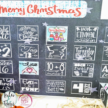 Lade das Bild in den Galerie-Viewer, Schnäppchen - Digistamp "Adventskalender Zahlen"