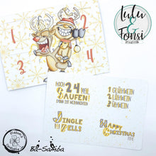 Lade das Bild in den Galerie-Viewer, Digistamp "Verrückte Weihnachten"