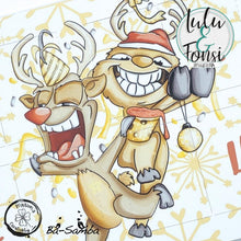 Lade das Bild in den Galerie-Viewer, Digistamp "Verrückte Weihnachten"