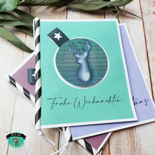 Lade das Bild in den Galerie-Viewer, Schnäppchen - Digistamp "Christmas Deer Button"