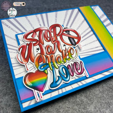 Lade das Bild in den Galerie-Viewer, Schnäppchen - Digistamp "Stop War"