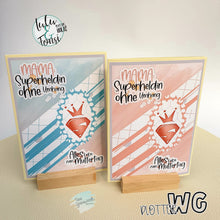 Lade das Bild in den Galerie-Viewer, Schnäppchen - Digistamp "Super Hero"