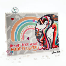 Lade das Bild in den Galerie-Viewer, Schnäppchen- Digistamp "Bad Unicorn"
