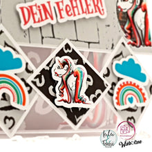 Lade das Bild in den Galerie-Viewer, Schnäppchen- Digistamp "Bad Unicorn"