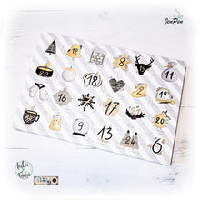 Lade das Bild in den Galerie-Viewer, Schnäppchen - Digistamp "Adventskalender Zahlen 2022"