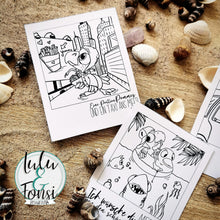 Lade das Bild in den Galerie-Viewer, Ausmalbuch "Mannie will an´s Meer"