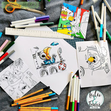 Lade das Bild in den Galerie-Viewer, Ausmalbuch "Mannie will an´s Meer"