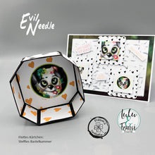 Lade das Bild in den Galerie-Viewer, Schnäppchen - Digistamp "Kunterbunt"