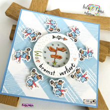 Lade das Bild in den Galerie-Viewer, Digistamp "Scooter Gang"