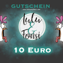 Lade das Bild in den Galerie-Viewer, Lulu&Fonsi Geschenkgutschein