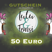 Lade das Bild in den Galerie-Viewer, Lulu&Fonsi Geschenkgutschein