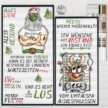 Lade das Bild in den Galerie-Viewer, Digistamp "Corona Claus"