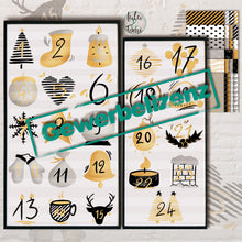 Lade das Bild in den Galerie-Viewer, Gewerbelizenz - Digistamp "Adventskalender Zahlen 2022"