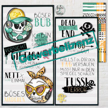 Lade das Bild in den Galerie-Viewer, Gewerbelizenz - Digistamp "Little Skulls"