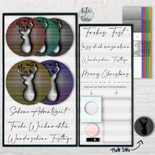 Lade das Bild in den Galerie-Viewer, Schnäppchen - Digistamp "Christmas Deer Button"