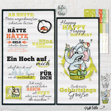 Lade das Bild in den Galerie-Viewer, Schnäppchen - Digistamp "Emils Elefantenparty"