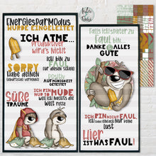 Lade das Bild in den Galerie-Viewer, Digistamp "Faultier Fonsi"