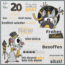 Lade das Bild in den Galerie-Viewer, Plotterdatei "Frohes Neues"