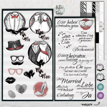 Lade das Bild in den Galerie-Viewer, Digistamp "Happy Wedding"
