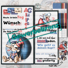 Lade das Bild in den Galerie-Viewer, Gewerbelizenz - Digiset "Holzkopf"