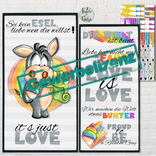 Lade das Bild in den Galerie-Viewer, Gewerbelizenz - Digistamp "Love is Love"