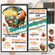Lade das Bild in den Galerie-Viewer, Gewerbelizenz - Digiset "Mannies Herbstzauber"