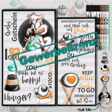 Lade das Bild in den Galerie-Viewer, Gewerbelizenz - Digiset "Sushi Uschi"