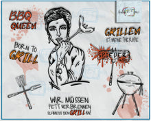 Lade das Bild in den Galerie-Viewer, Plotterdatei "BBQ Queen"