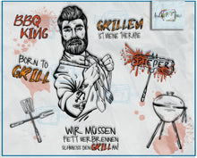Load image into Gallery viewer, Plotterdatei "BBQ King"