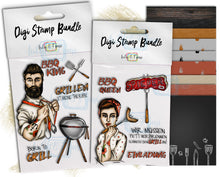 Lade das Bild in den Galerie-Viewer, Digistamp "BBQ King und Queen"