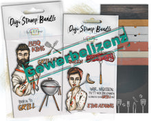 Lade das Bild in den Galerie-Viewer, Gewerbelizenz - Digistamp "BBQ King und Queen"