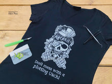 Load image into Gallery viewer, Plotterdatei "Plotting Skull"