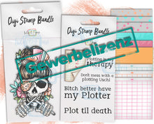 Load image into Gallery viewer, Gewerbelizenz - Digistamp "Plotting Skull"