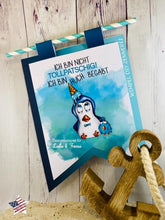 Lade das Bild in den Galerie-Viewer, Gewerbelizenz - Digistamp "Tollpatschiger Pinguin Norbert"